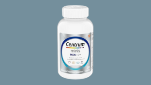 Centrum Minis Silver Multivitamin for Men 50 Plus, Multivitamin/Multimineral Supplement, Vitamin D3, B-Vitamins and Zinc, Non-GMO Ingredients, Supports Memory and Cognition in Older Adults - 280 Ct