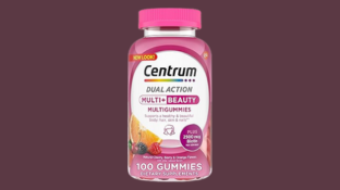 Click to see full view Centrum MultiGummies Multi+ Beauty Dual Action Multivitamin, Specially Designed with Biotin for Healthy Hair, Skin and Nails, Cherry/Berry/Orange Flavors - 100 Count