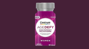 Centrum Age Defy for Women, All-in-1 High Potency Multivitamin + Healthy Aging Supplement, Multivitamin Blend with Resveratrol, and Niacin for NAD+ Level Support, Aluminium Bottle, 56 Tablets