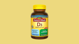 Nature Made Vitamin D3 1000 IU (25 mcg), Dietary Supplement for Bone, Teeth, Muscle and Immune Health Support, 180 Softgels, 180 Day Supply