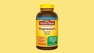 Nature Made Magnesium Glycinate 200 mg per serving, Magnesium Supplement for Muscle, Heart, Nerve and Bone Support, 180 Magnesium Bisglycinate Capsules, 90 Day Supply