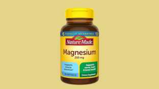 Nature Made Magnesium 250 mg, Magnesium Supplement for Muscle, Heart, Bone and Nerve Support, 90 Softgels, 90 Day Supply