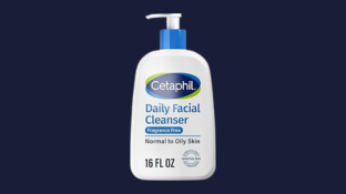 Cetaphil Daily Facial Cleanser for Sensitive, Combination to Oily Skin, Gentle Lather, Soap-Free, Hypoallergenic, Fragrance-Free, New 16 oz