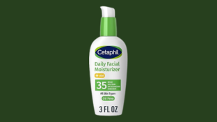Cetaphil Facial Moisturizer, Oil-Free Daily Facial Moisturizer with SPF 35, for Sensitive, Combination, Dry, or Oily Skin, Fragrance-Free Face Lotion