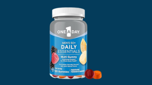 One A Day 50+ Daily Essentials Multivitamin Gummies, Multivitamin for Men Over 50, Fruit Blend Flavor, 120 Gummies