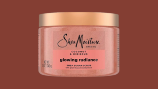 SheaMoisture Shea Sugar Body Scrub For Glowing Radiance Coconut Hibiscus Glowing Radiance Body Scrub With 24h Shea Moisture Nutrients 12 oz