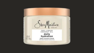 SheaMoisture Shea Sugar Body Scrub For Nourish And Replenish Skin Virgin Coconut Oil Daily Hydrating Body Scrub With 24h Shea Moisture Nutrients 12 oz