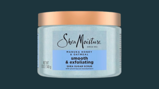 SheaMoisture Shea Sugar Body Scrub Manuka Honey Oatmeal for smooth & exfoliating Smooth and Exfoliating Body scrub with 24h shea moisture nutrients 12 oz
