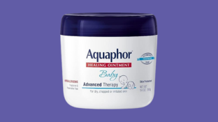 Aquaphor Baby Healing Ointment Advanced Therapy Skin Protectant for Chapped or Dry Skin, Drool Rash and Diaper Rash Ointment, 14 Oz Jar