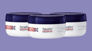 Aquaphor Healing Ointment - Skin Protectant for Dry Cracked Skin - Hands, Heels, Elbows - 2.8 oz Jar (Pack of 3)